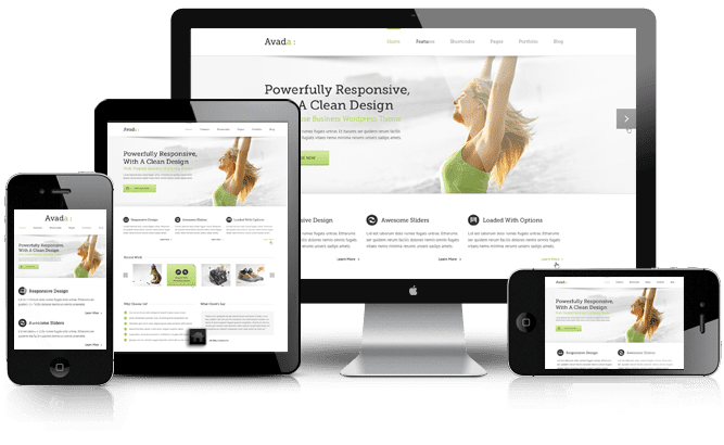 Responsive website design